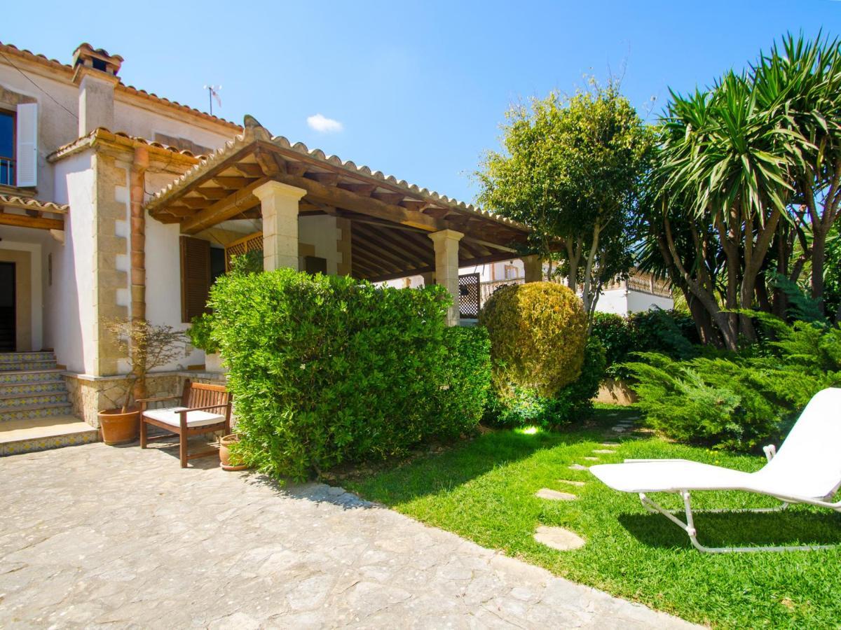 Villa Camila Para 7 Junto A Playa De Sant Pere Alcudia  Luaran gambar
